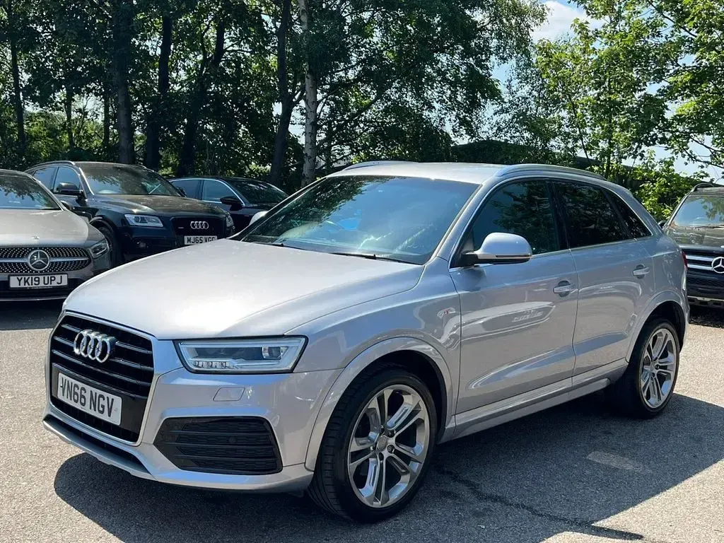 Used Audi Q3 S-line plus 184 HP (135 kW) 2016 Silver SUV