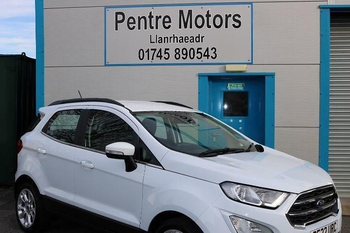 Used Ford Ecosport Titanium 125 HP (91 kW) 2022 White SUV