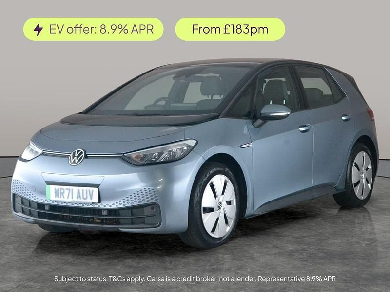 Used VW ID.3 Pro 106 kW (145 HP) 2021 Blue Hatchback