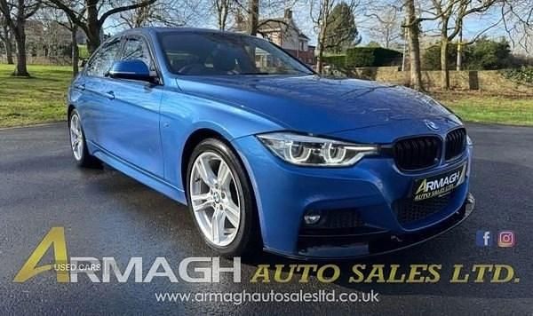 Used BMW 320 M Sport 190 HP (139 kW) 2017 Blue Sedan