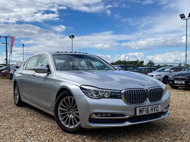 Silver Used 2016 BMW 730L Comfort Edition Sedan | £17,121 (Fair price) - Image 1/4