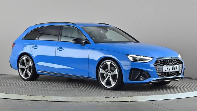 Blue Used 2021 Audi A4 Black Edition Estate | £22,977 (Expensive) - Image 1/3