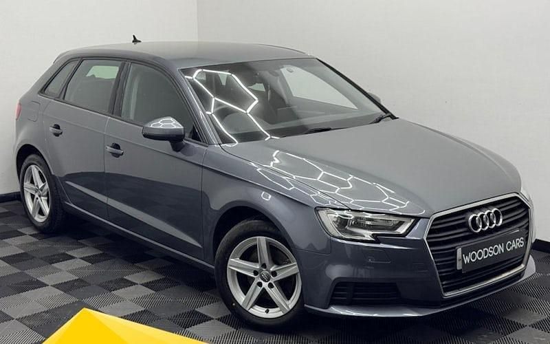 Grey Used 2019 Audi A3 Sportback Comfort Hatchback | £10,950 (Fair price) - Image 1/2