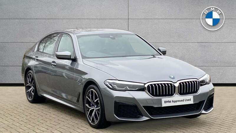 Grey Used 2023 BMW 545e M Sport Sedan | £35,999 (Fair price) - Image 1/4