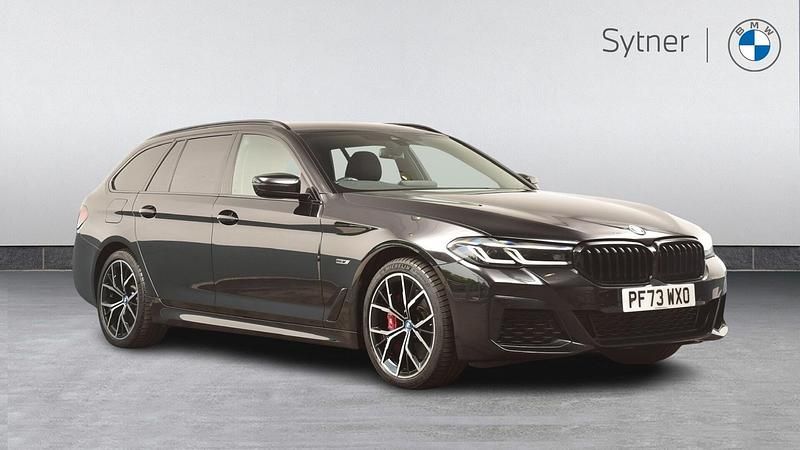 Black Used 2023 BMW 530e M Sport Estate | £33,000 (A bit pricey) - Image 1/4