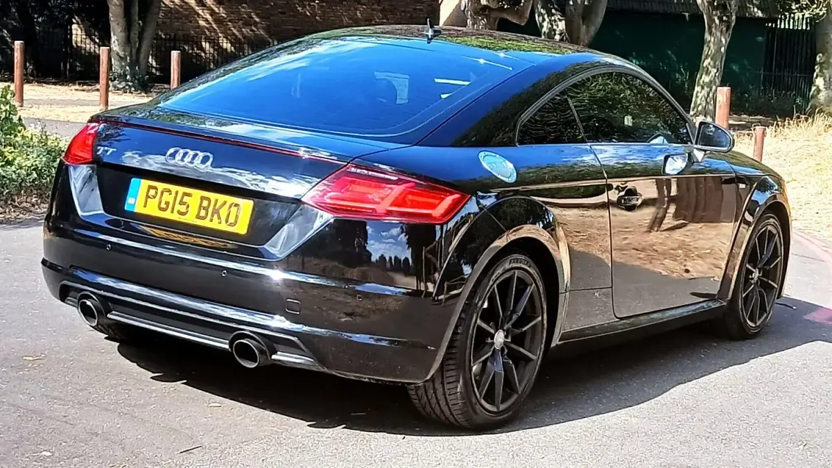 Used Audi TT Sport 230 HP (169 kW) 2015 Black Coupe
