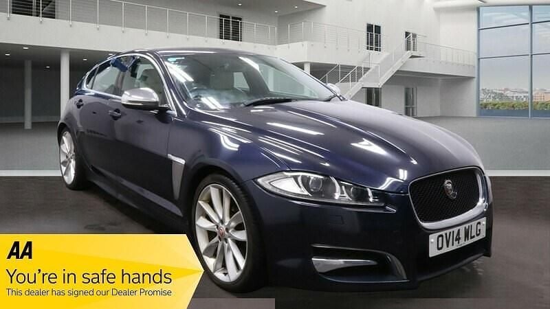 Blue Used 2014 Jaguar XF Portfolio Sedan | £6,995 (Fair price) - Image 1/3