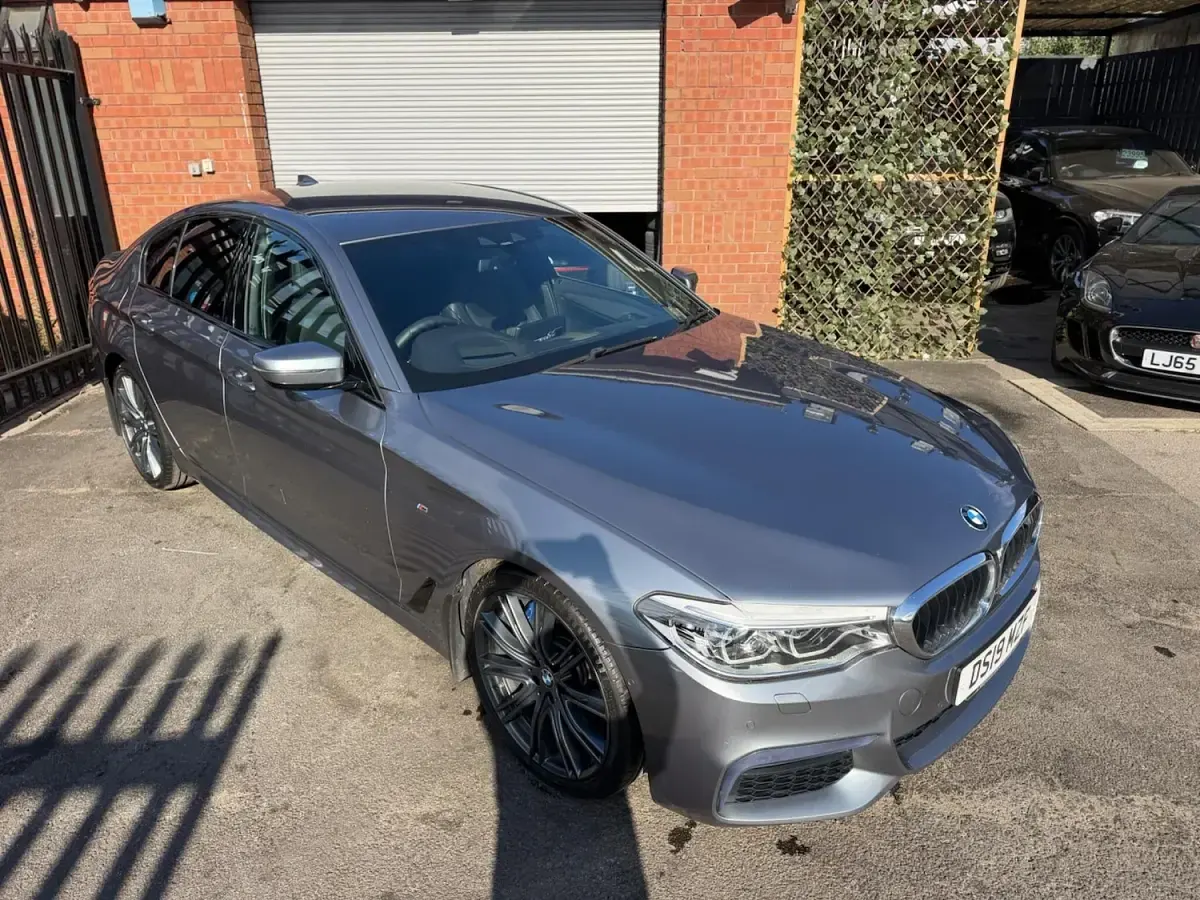 Used BMW 530 M Sport 261 HP (191 kW) 2019 Blue Sedan
