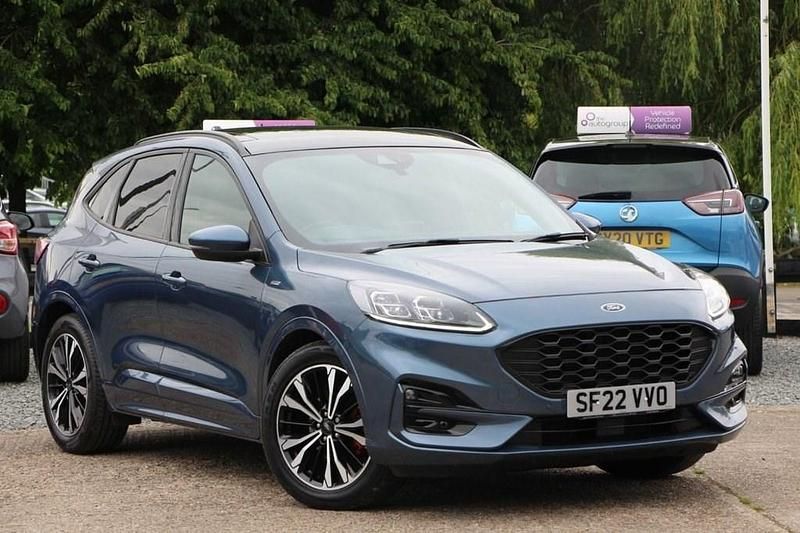 Blue Used 2022 Ford Kuga ST-Line X SUV | £16,580 (A bit pricey) - Image 1/3