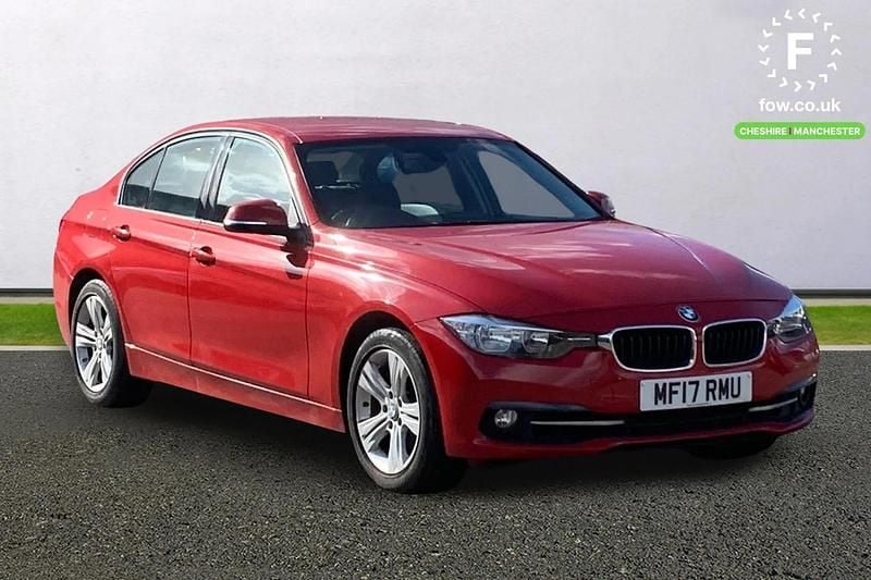 Used BMW 318 Sport Line 136 HP (100 kW) 2017 Red Sedan