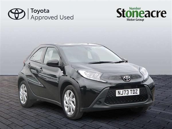 Black Used 2023 Toyota Aygo PURE Hatchback | £15,250 (Fair price) - Image 1/2