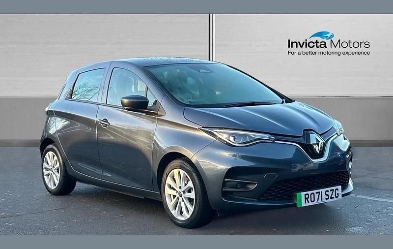 Grey Used 2021 Renault Zoe Iconic Hatchback | £8,250 (Good price) - Image 1/4
