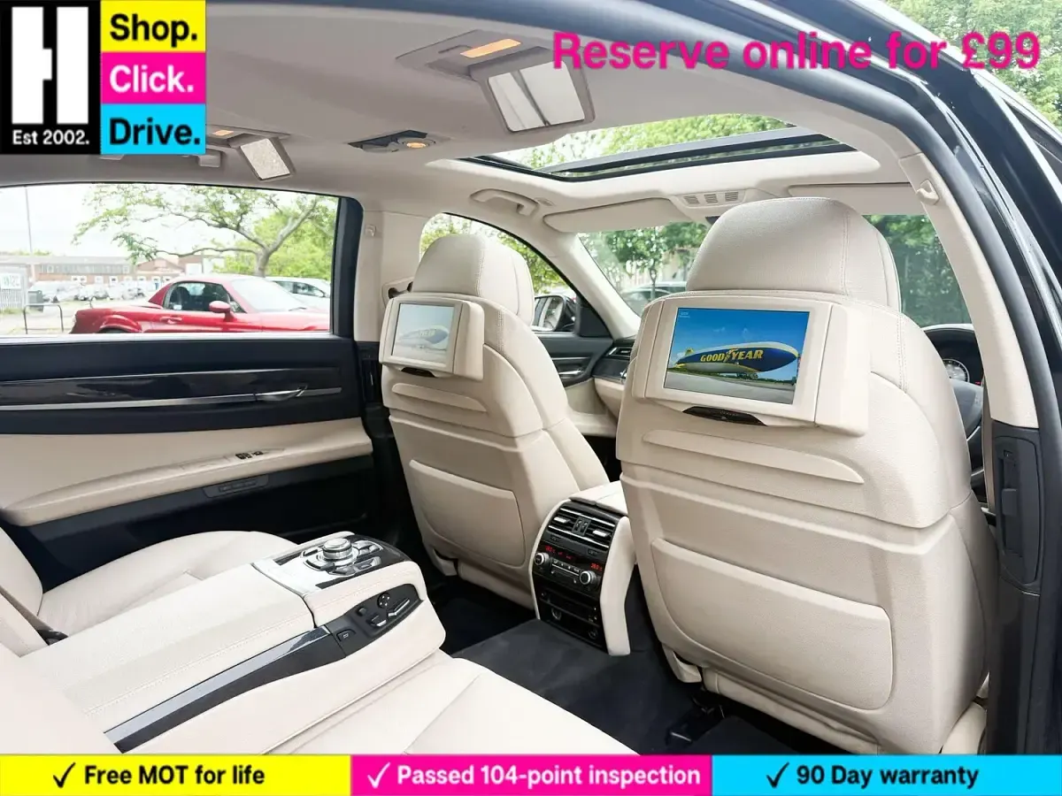 Used BMW 750L 2011 Black Sedan