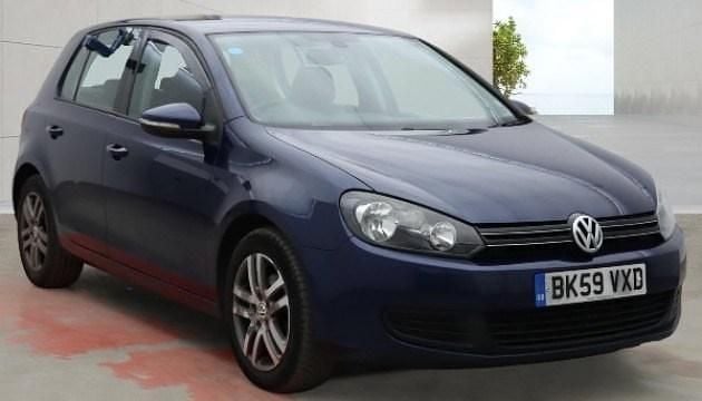 Usado VW Golf VI SE 140 HP (102 kW) 2009 Azul Citadino