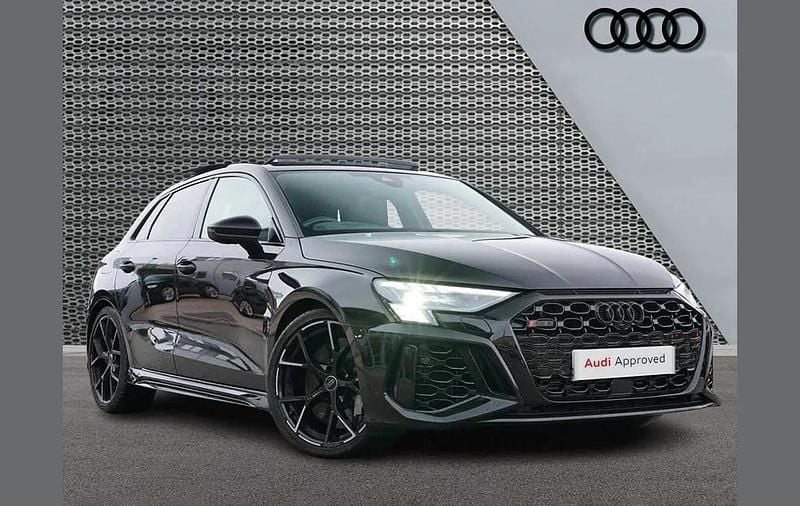 Used Audi RS3 Comfort 394 HP (289 kW) 2023 Black Sedan