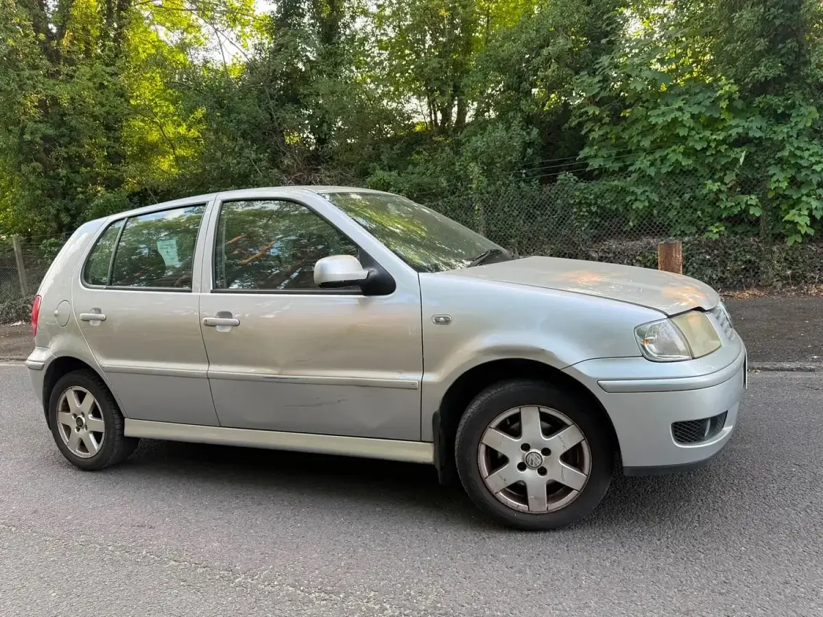 Used VW Polo SE 75 HP (55 kW) 2001 Silver Hatchback