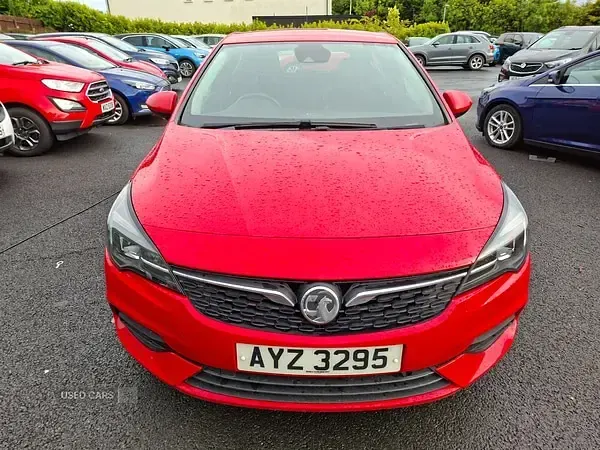 Used Vauxhall Astra SRi 145 HP (106 kW) 2020 Red Hatchback