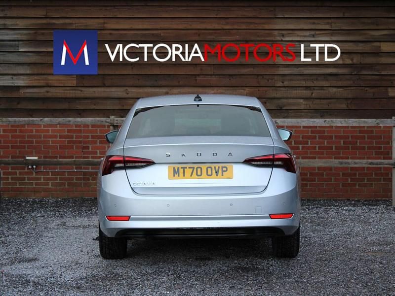 Used Skoda Octavia SE L 150 HP (110 kW) 2020 Silver Hatchback