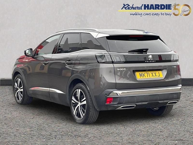 Grey Used 2021 Peugeot 3008 GT SUV | £16,383 (Fair price) - Image 1/3