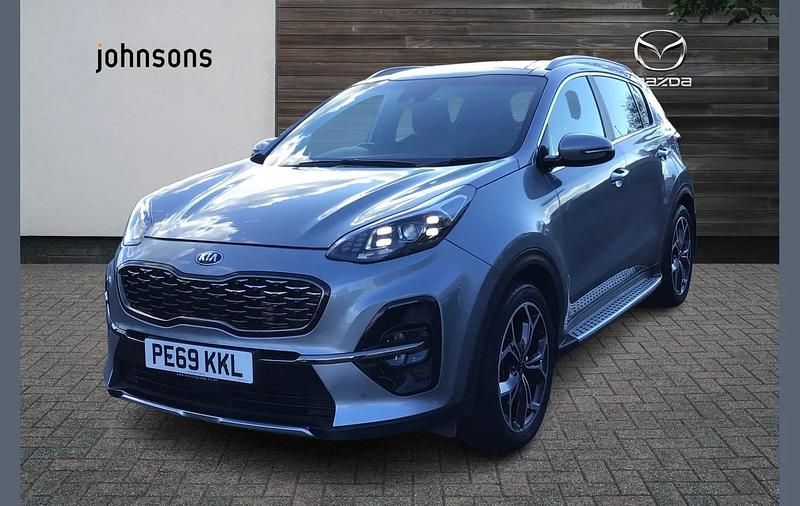 Used Kia Sportage GT-Line S 136 HP (100 kW) 2019 Silver SUV