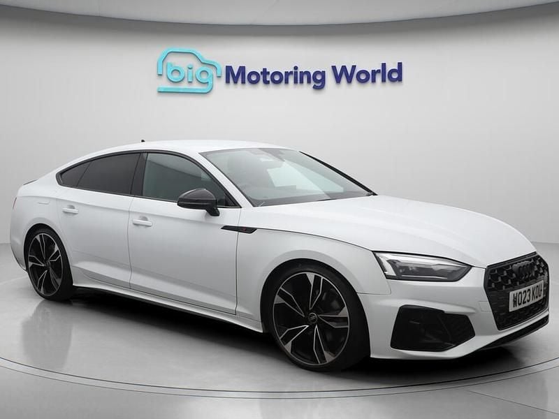 White Used 2023 Audi A5 Sportback Black Edition Hatchback | £30,000 (Fair price) - Image 1/4