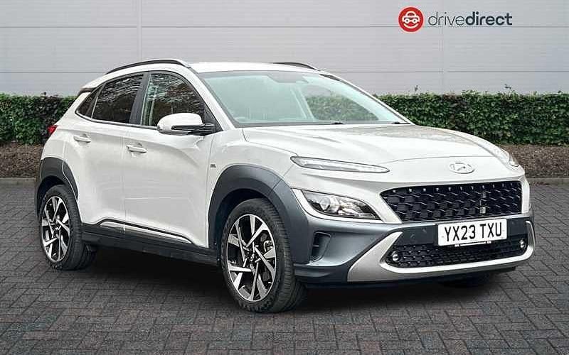 Grey Used 2022 Hyundai Kona Premium SUV | £15,490 (A bit pricey) - Image 1/4