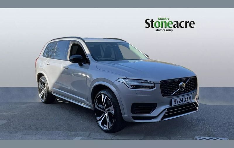 Silver Used 2024 Volvo XC90 Ultimate SUV | £51,499 (Fair price) - Image 1/3