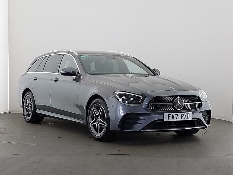 Used Mercedes E300 AMG Line Premium 306 HP (225 kW) 2021 Grey Estate