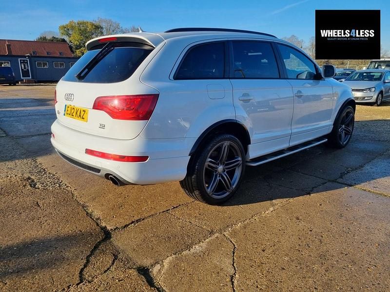 Used Audi Q7 S-line plus 245 HP (180 kW) 2012 White SUV