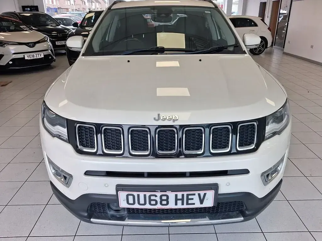 Used Jeep Compass Limited 140 HP (102 kW) 2018 White SUV