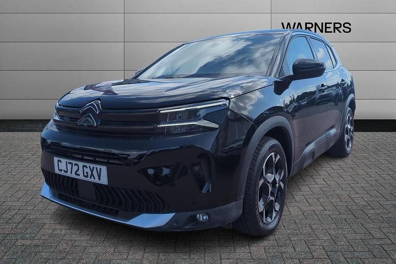 Black Used 2023 Citroën C5 Aircross PureTech SUV | £15,495 (Good price) - Image 1/4