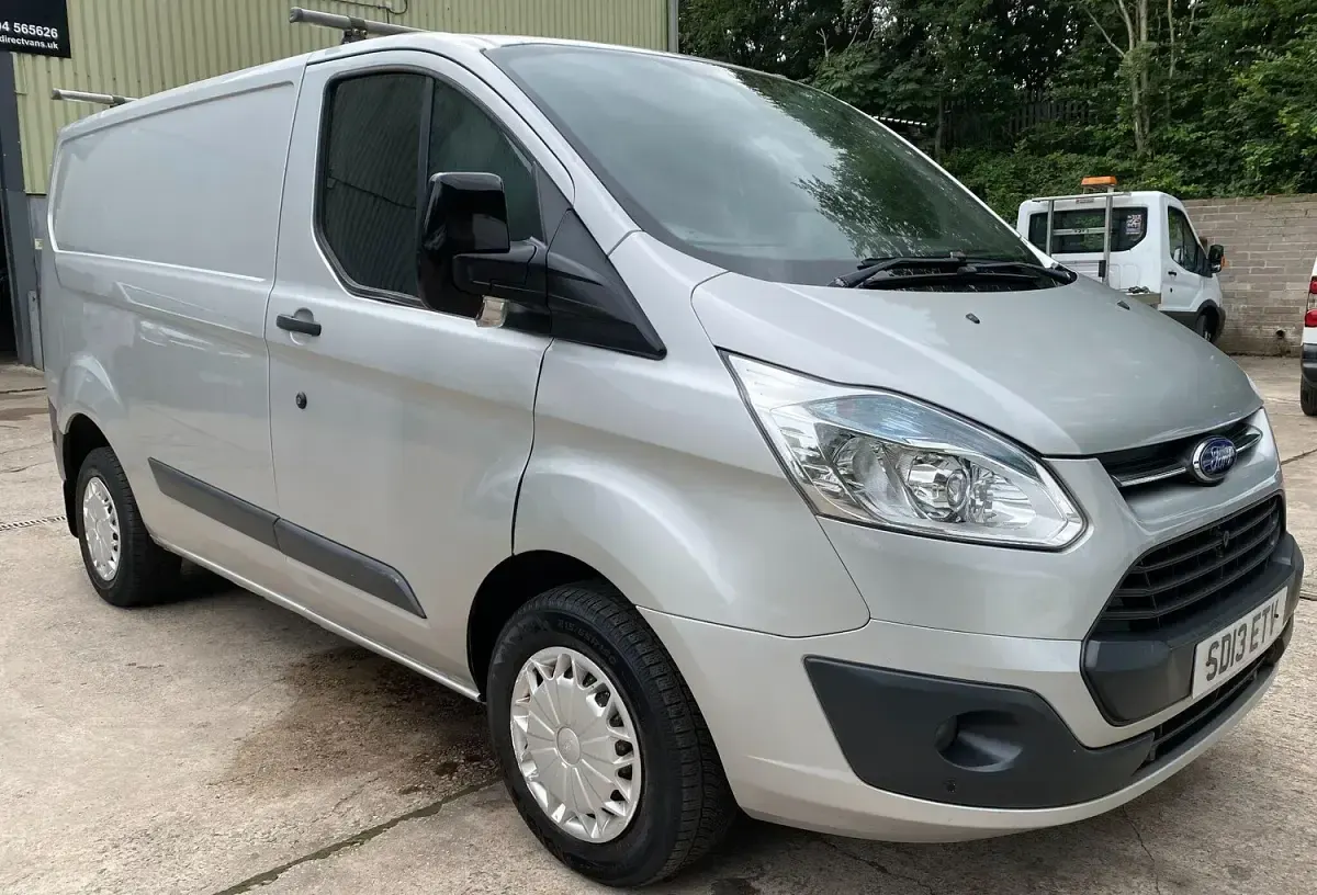 Used Ford Transit Custom Trend 100 HP (73 kW) 2013 Silver Van