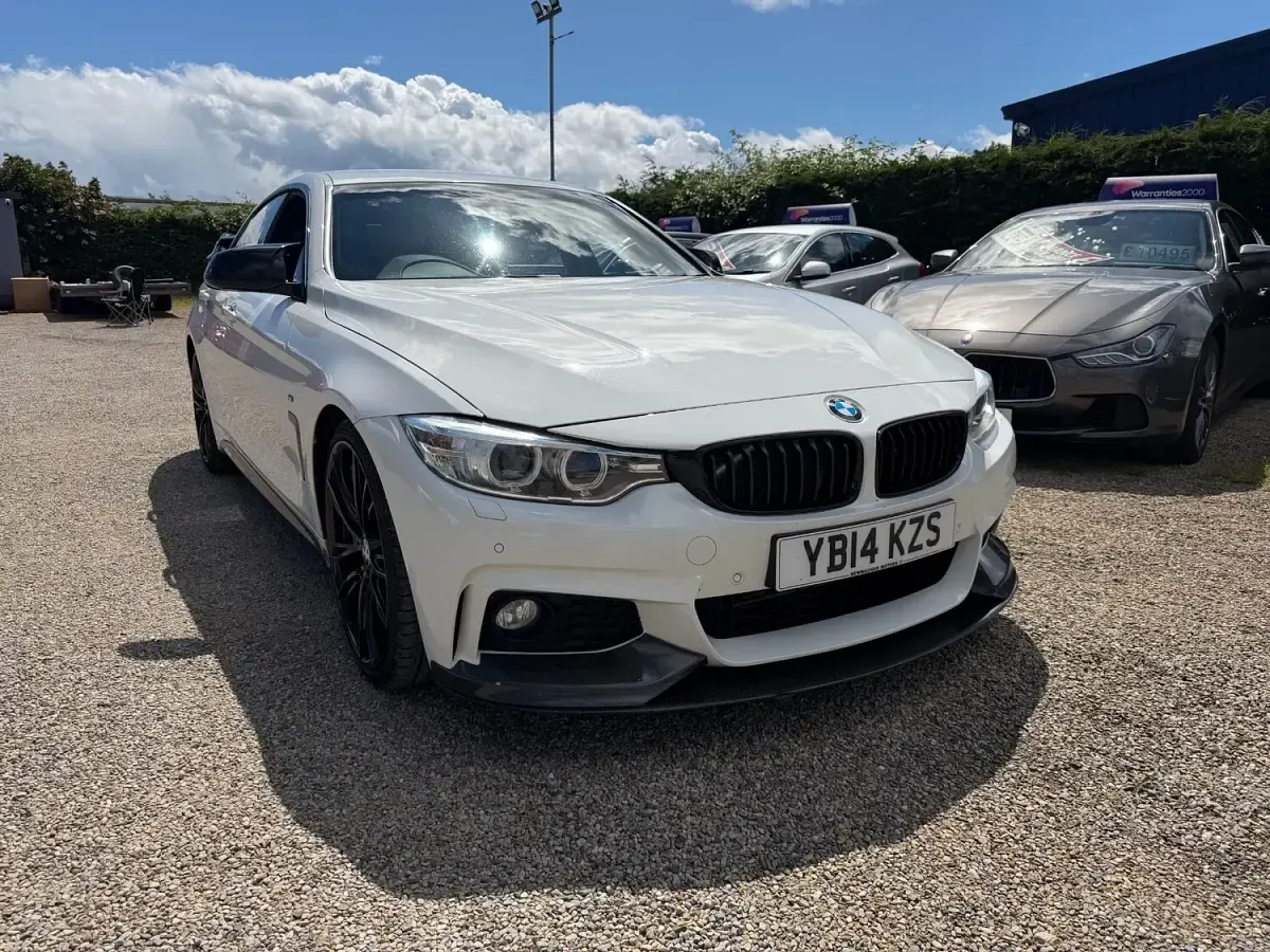 Used BMW 420 M Sport 2014 White Coupe