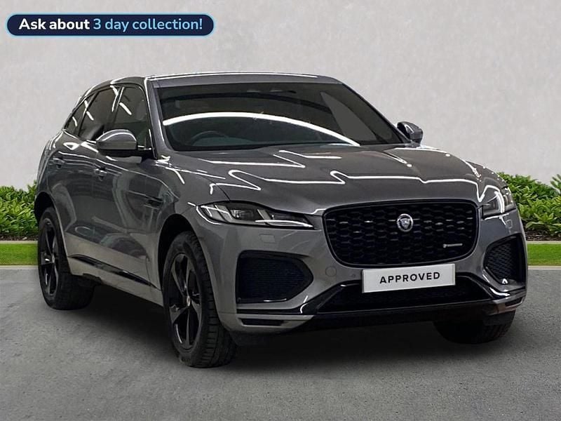 Grey Used 2022 Jaguar F-Pace R-Dynamic SUV | £28,999 (Fair price) - Image 1/4
