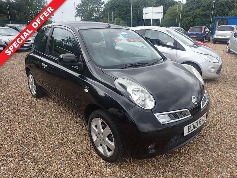 Black Used 2010 Nissan Micra N-TEC Hatchback | £2,495 (Fair price) - Image 1/4