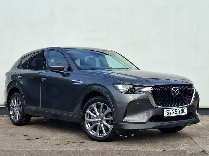 Grey Used 2025 Mazda CX-60 Exclusive-Line SUV | £32,998 (Fair price) - Image 1/4