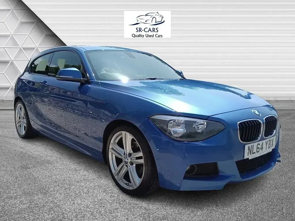 Used BMW 118 M Sport 143 HP (105 kW) 2014 Blue Hatchback