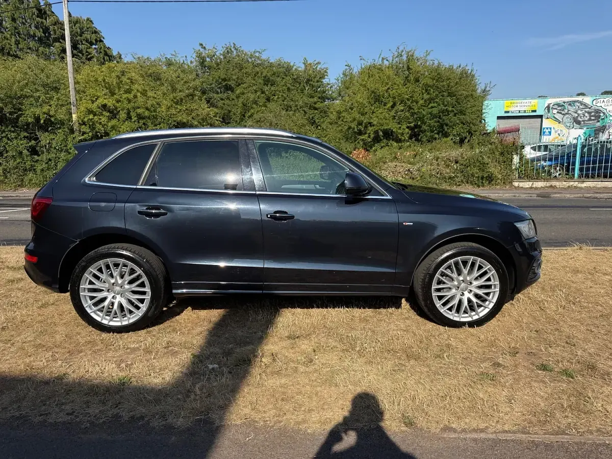 Used Audi Q5 S-line plus 230 HP (169 kW) 2016 Blue SUV