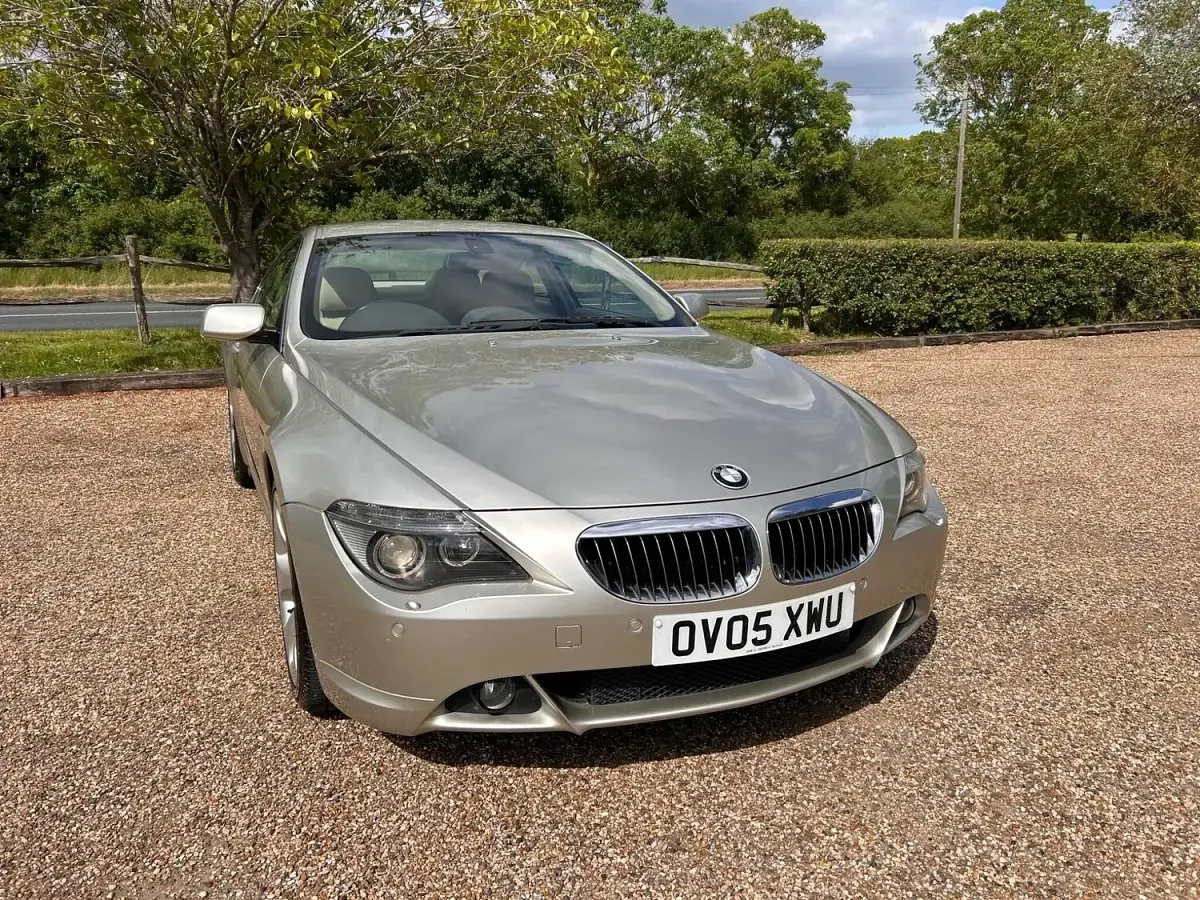 Used BMW 645 Impressive 2005 Silver Coupe