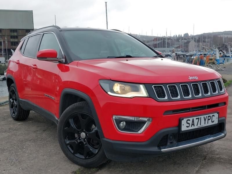 Used Jeep Compass Limited 140 HP (102 kW) 2021 Red SUV