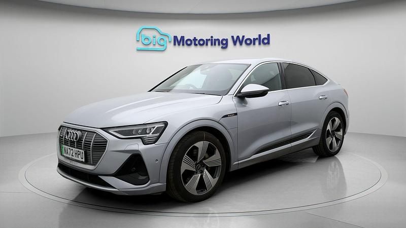 Used Audi e-tron S-Line 300 kW (408 HP) 2022 Silver SUV