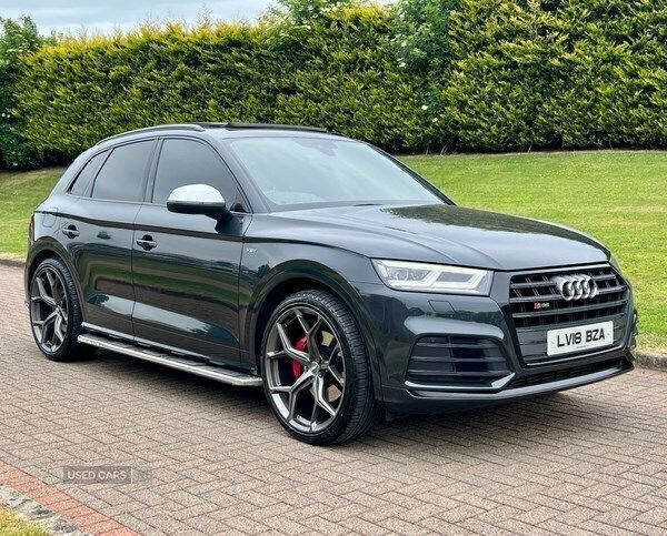 Grey Used 2018 Audi SQ5 Design SUV | £24,750 (Fair price) - Image 1/4
