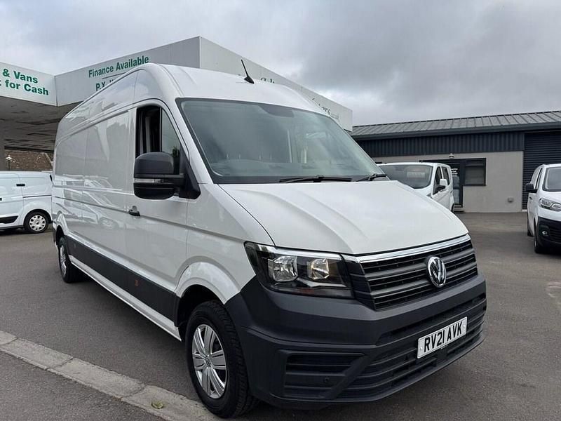 White Used 2021 VW Crafter Startline Van | £17,495 (Good price) - Image 1/4