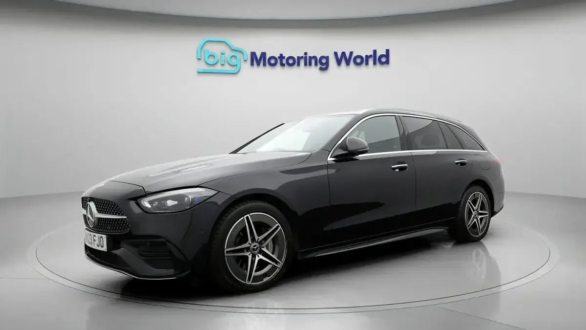 Used Mercedes C300e AMG Line Premium Plus 2023 Black Estate