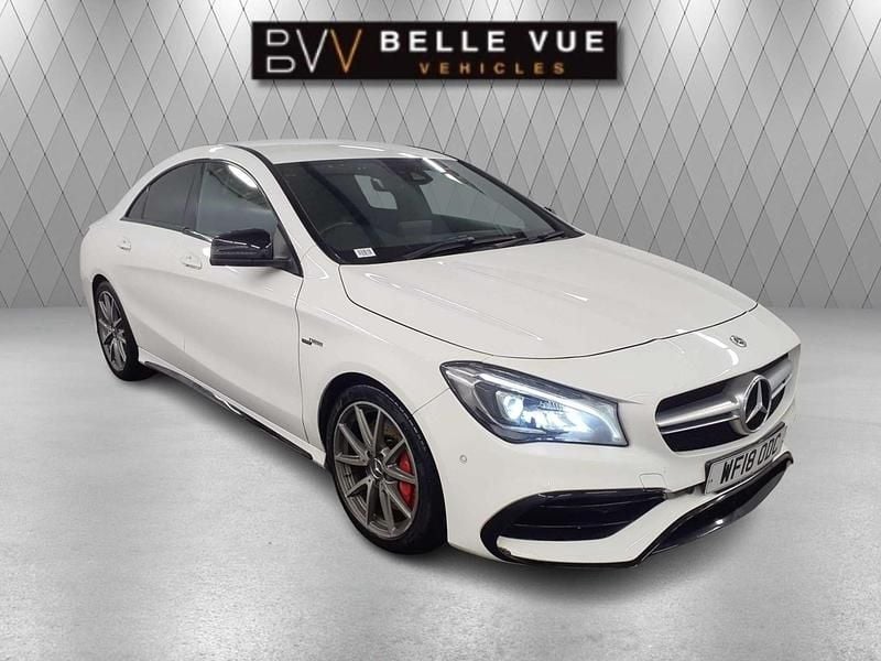 White Used 2018 Mercedes CLA45 AMG Sedan | £19,995 (Fair price) - Image 1/3