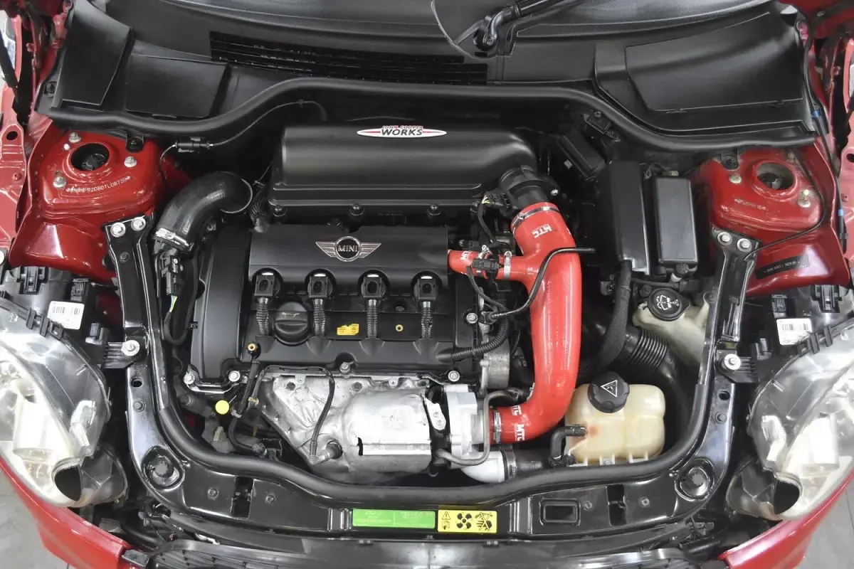 Used Mini John Cooper Works Hatch 2009 Red Hatchback