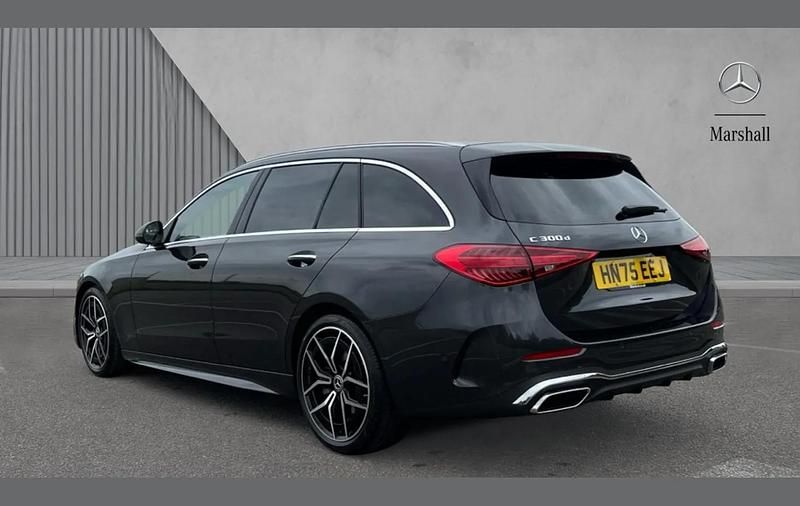 Used Mercedes C300 AMG Line Premium 265 HP (194 kW) 2025 Graphite grey Estate