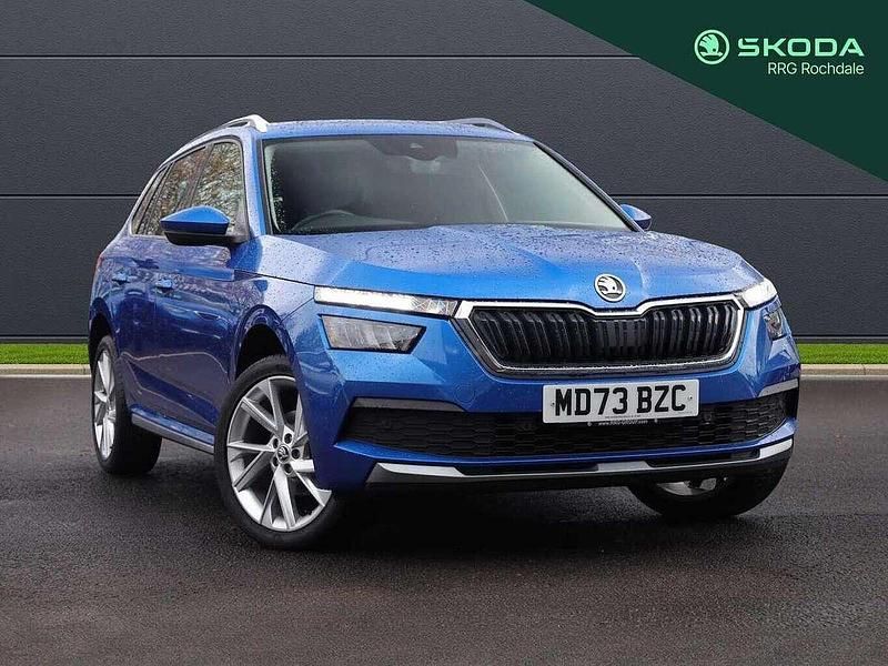 Blue Used 2023 Skoda Kamiq SE L Executive SUV | £18,900 (Fair price) - Image 1/4