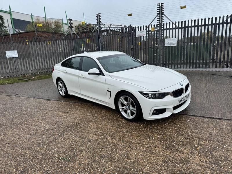 White Used 2017 BMW 420 Gran Coupé M Sport Coupe | £14,495 (Fair price) - Image 1/4
