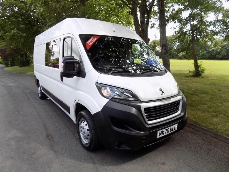 Used Peugeot Boxer 140 HP (102 kW) 2020 White Van